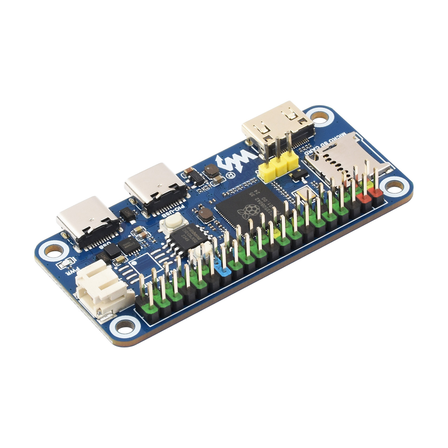 Waveshare RP2350-PiZero Develo - Turing Pi 2 recension och pris