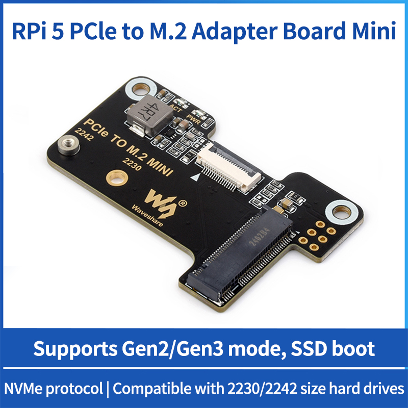 Raspberry Pi 5 PCIe To M.2 Min - Turing Pi 2 recension och pris