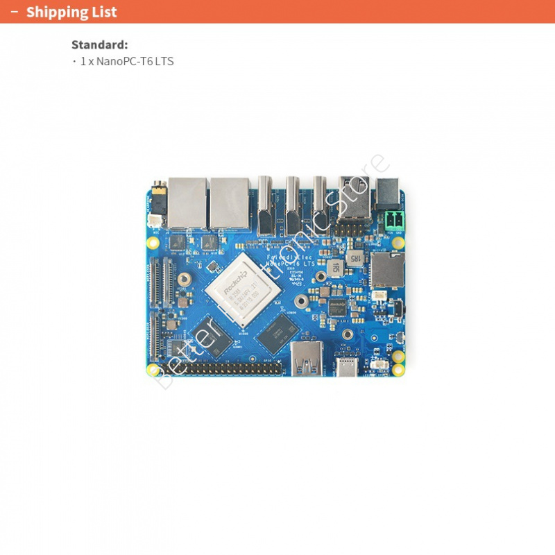 TopElec NanoPC-T6 LTS Developm - Nanopc T6 16Gb recension och pris