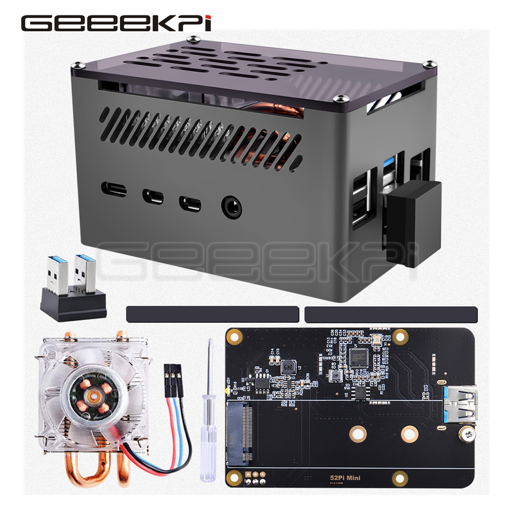 GeeekPi  Aluminum Brick Case B - Turing Pi 2 recension och pris