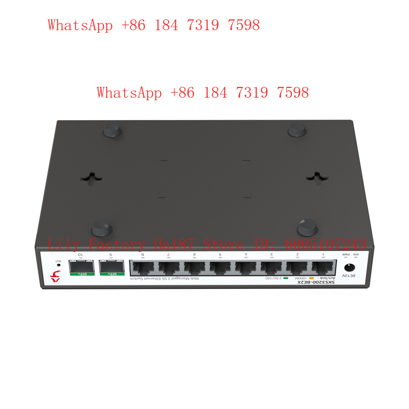 XikeStor 8*2.5G RJ45 2*10G SFP - Sfp+ 10G Managed Switch 8 Port recension och pris
