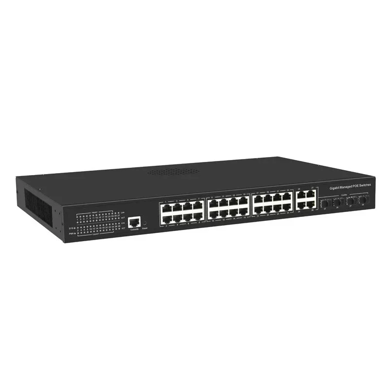 4 8 16 24 Port Full Gigabit L2 - Sfp+ 10G Managed Switch 8 Port recension och pris