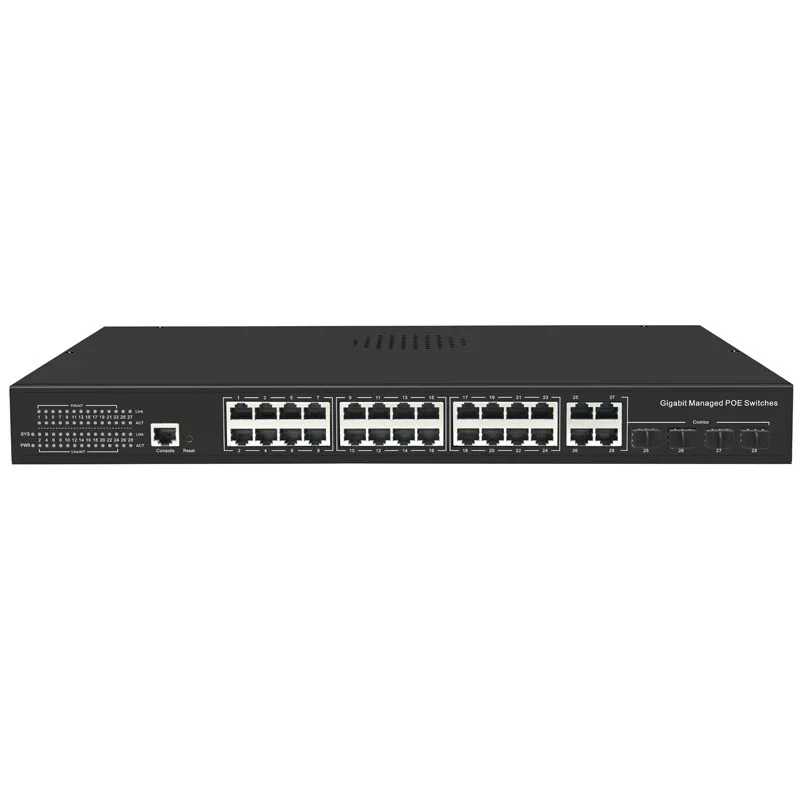 4 8 16 24 Port Full Gigabit L2 - Sfp+ 10G Managed Switch 8 Port recension och pris